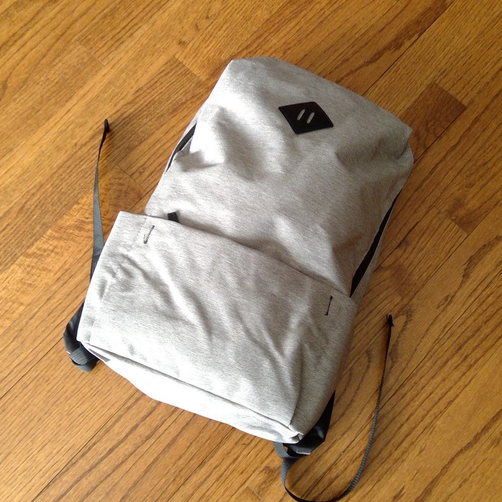 Light Gray Backpack Bag - Picture 1 of 10